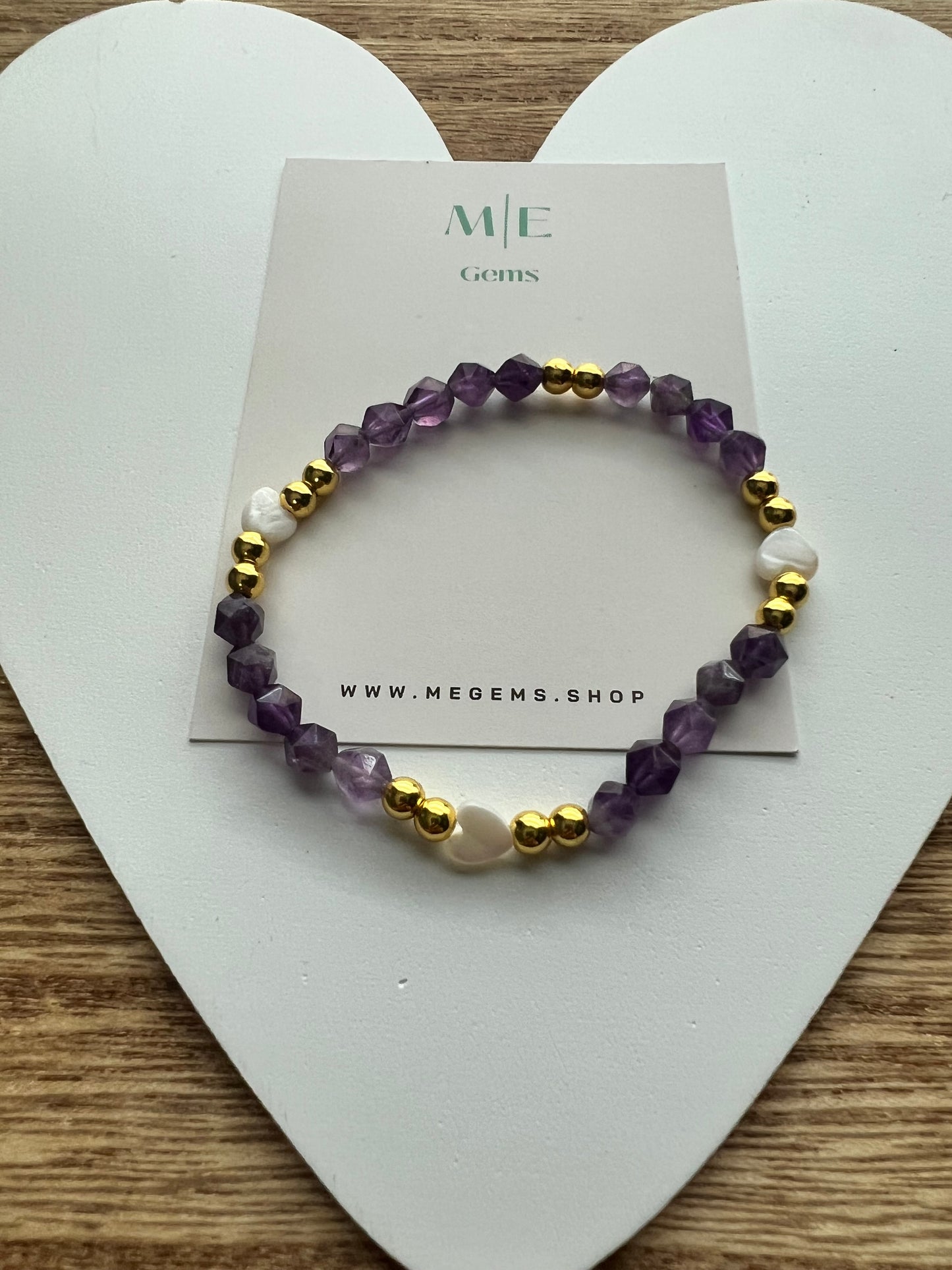 Amethyst Heart