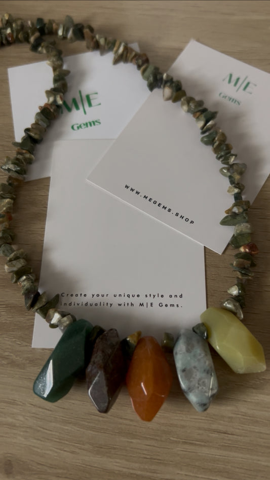 Multistone Necklace