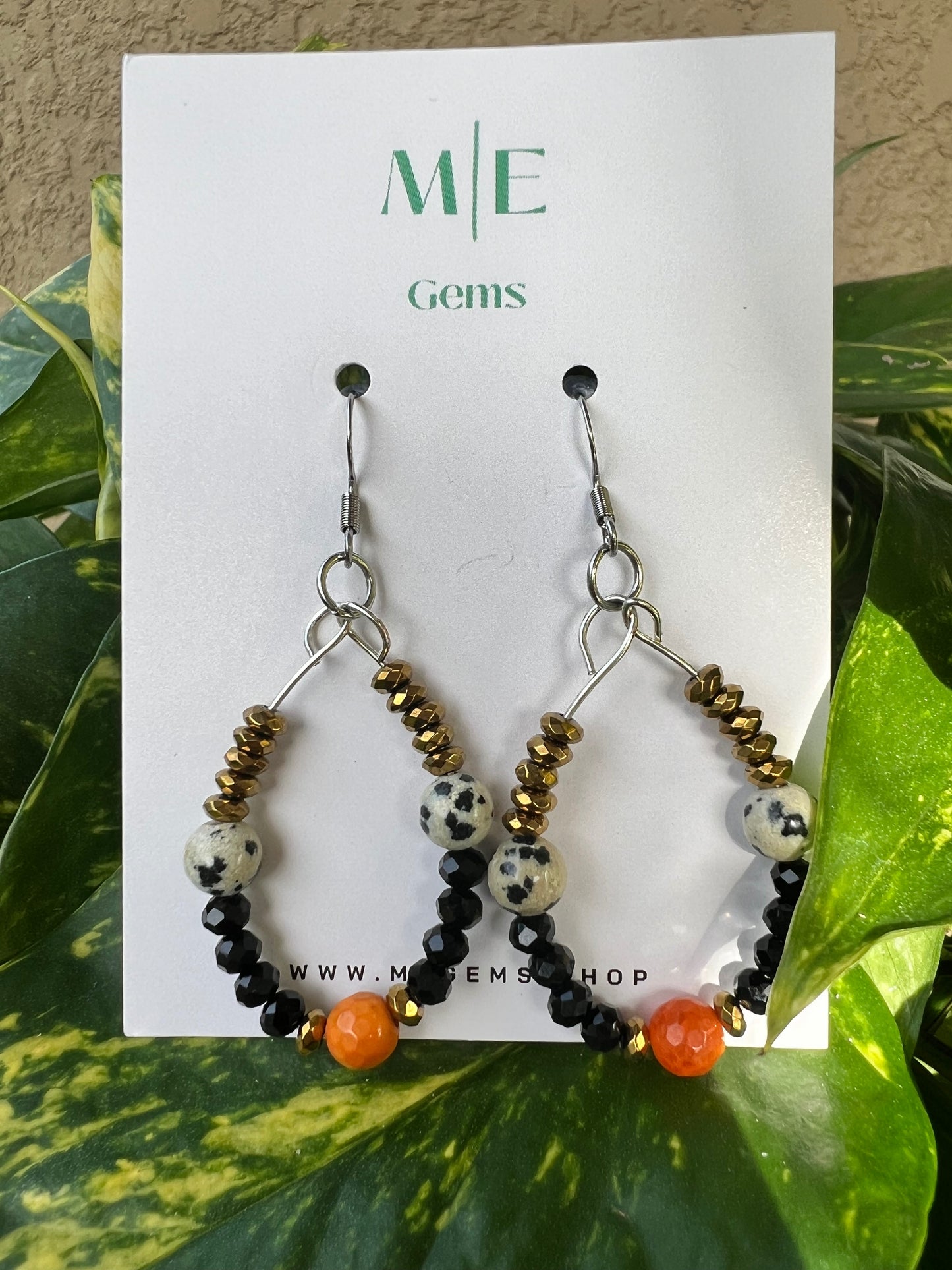 Jack O' Lantern Earrings