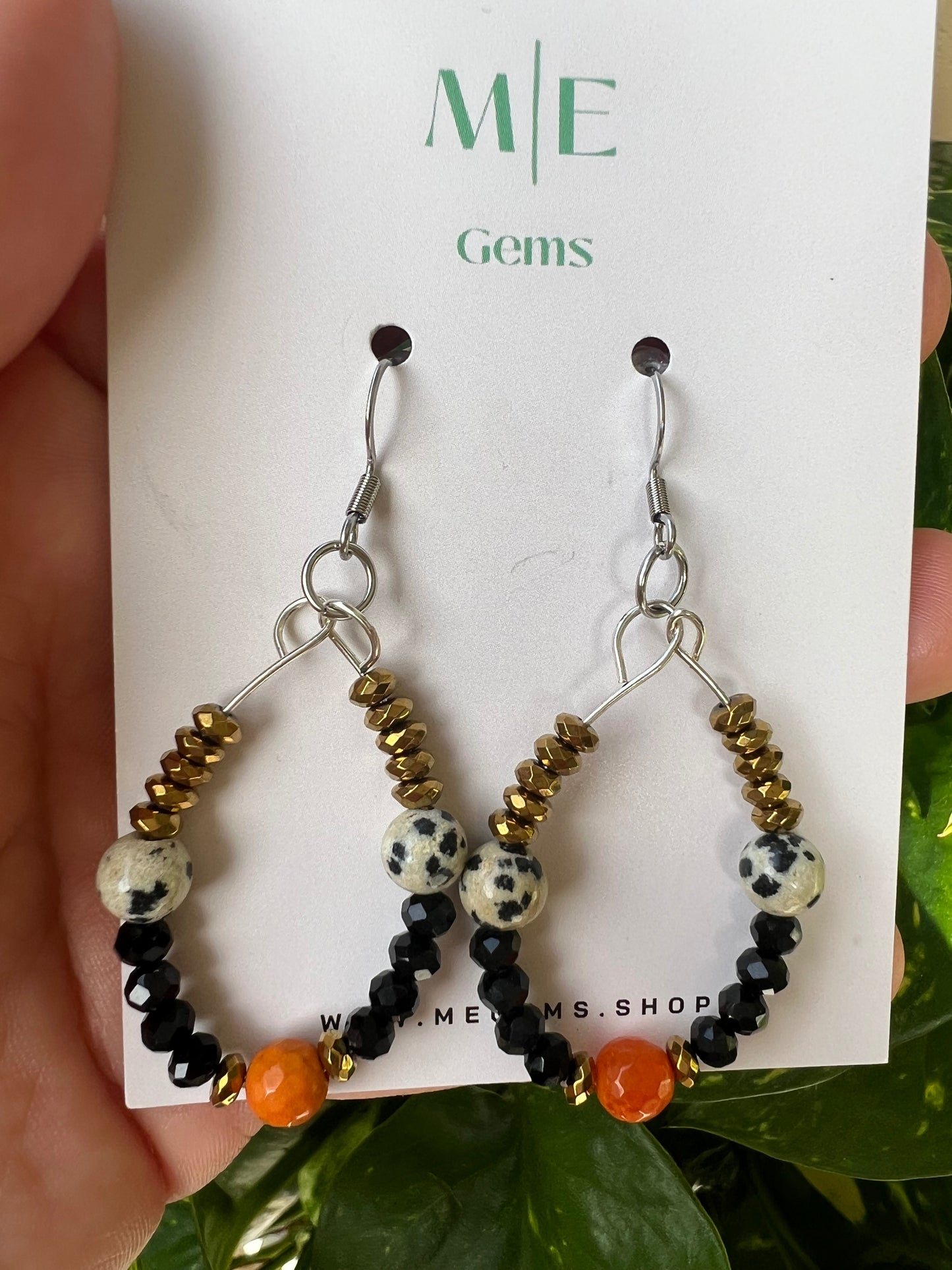 Jack O' Lantern Earrings